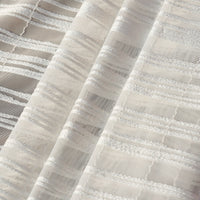 Whisper Grid Embroidered Sheer Curtain