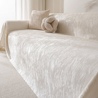 Velvet Wave Scratch-Resistant Sofa/Couch Cover