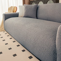 CozyTeddy Full-Encasing Stretch Sofa Slipcover
