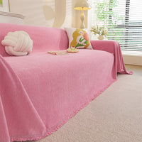 VelvetHush Chenille Sofa Cover