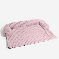 Fluffy Bolster Dog Couch Cover & Sofa Blanket
