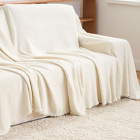 Soft Plush Multi-Purpose Sofa Protection Couch Cover Pet-Friendly Machine Washable Everyday Wear