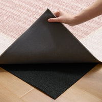 Easy Clean Washable Rug Boho Cozy Geometric Design Durable Pet-Friendly Spillproof Removable Non-Slip Pad Living Room Area Rug