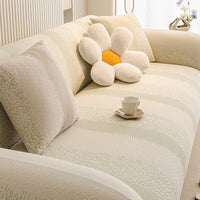 AeroSoft Wave Stretch Full-Cover Sofa Slipcover