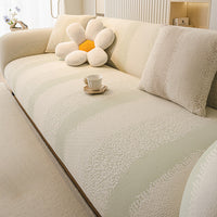 AeroSoft Wave Stretch Full-Cover Sofa Slipcover