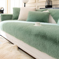 Nordic Mink Plush Nonslip Sofa/Couch Cover
