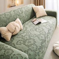 BloomGuard Floral Stretch Sofa Slipcover