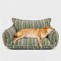 Striped Pet Sofa Bed
