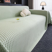 Cooling Multi-Color Modern Hassle-Free Durable Sofa Cover – Woven Pet-Friendly Minimalist Throw Couch Protector