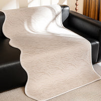 Elegant Wave Textured Nonslip Sofa/Couch Cover