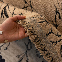 Cozy Bloom Plush Anti-Scratch Sofa/Couch Cover