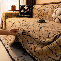 Cozy Bloom Plush Anti-Scratch Sofa/Couch Cover