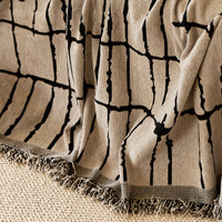 Urban Grid Chenille Scratch-Resistant Sofa/Couch Cover