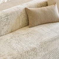 Textured Mosaic Chenille Scratch-Resistant Sofa/Couch Cover