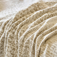 Textured Mosaic Chenille Scratch-Resistant Sofa/Couch Cover