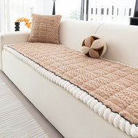 Cozy Weave Plush Nonslip Sofa/Couch Cover