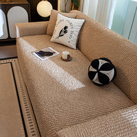 BubbleSoft Stretch Full-Encasing Sofa Slipcover