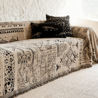 Artisan Glyph Chenille Scratch-Resistant Sofa/Couch Cover