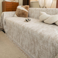 Soft Plush Pet-Friendly Multi-Purpose Minimalist Vintage Sofa Cover