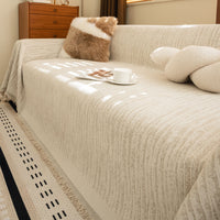 Minimalist Premium Neutral Soft Pet-Friendly Durable Sofa Cover – High Quality Woven Throw Couch Protection