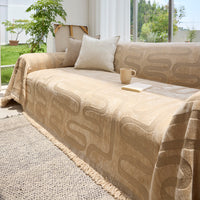 RetroMaze Chenille Sofa Cover