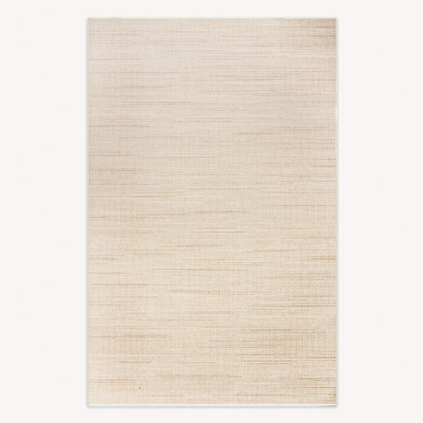 Easy Clean Washable Rug Natural Woven Stripes Durable Pet-Friendly Spillproof Removable Non-Slip Pad Living Room Area Rug