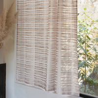 Whisper Grid Embroidered Sheer Curtain