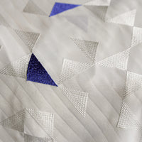 Geometric Breeze Embroidered Sheer Curtain