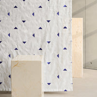 Geometric Breeze Embroidered Sheer Curtain