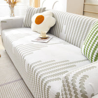 LumiLamb Pattern Full-Cover Sofa Slipcover