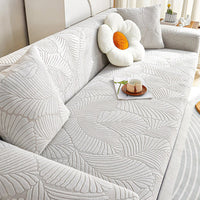 LeafWeave Stretch Full-Encasing Sofa Slipcover