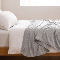 Bamboo Cooling Summer Bed Throw Blanket