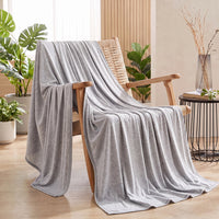 Bamboo Cooling Summer Bed Throw Blanket