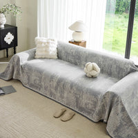 Luxe Texture Linen Sofa Cover