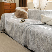 Soft Plush Pet-Friendly Multi-Purpose Minimalist Vintage Sofa Cover