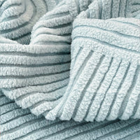 Elegant Linear Jacquard Stretch Sofa Cover – Full Wrap, Anti-Slip Protection
