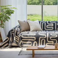 RetroMaze Chenille Sofa Cover
