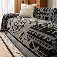 Nordic Geometric Tassel Sofa Cover