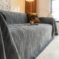 Velvet Stream Chenille Scratch-Resistant Sofa/Couch Cover