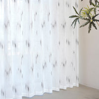 Mistfall Dusk Embroidered Sheer Curtain