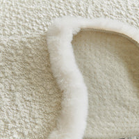Wavy Plush-Edge Chenille Nonslip Sofa/Couch Cover
