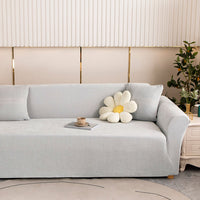 VelourNest Chenille Full-Cover Stretch Sofa Slipcover
