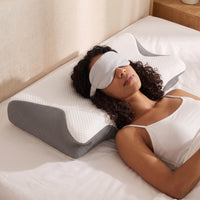ButterflyAlign Dual-Height Memory Foam Pillow