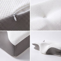 ButterflyAlign Dual-Height Memory Foam Pillow