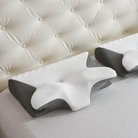 ButterflyAlign Dual-Height Memory Foam Pillow