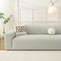 WaveLuxe Stretch Full-Cover Sofa Slipcover