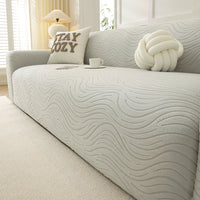 WaveLuxe Stretch Full-Cover Sofa Slipcover