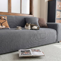 Stretch Full-Encasing Corduroy Sofa Slipcover