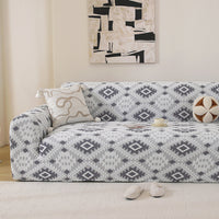 BohoWeave KnitFlex Full-Cover Sofa Slipcover