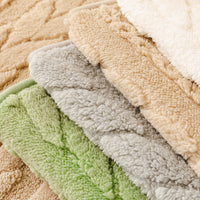 Plush Cable Knit Nonslip Sofa Cover